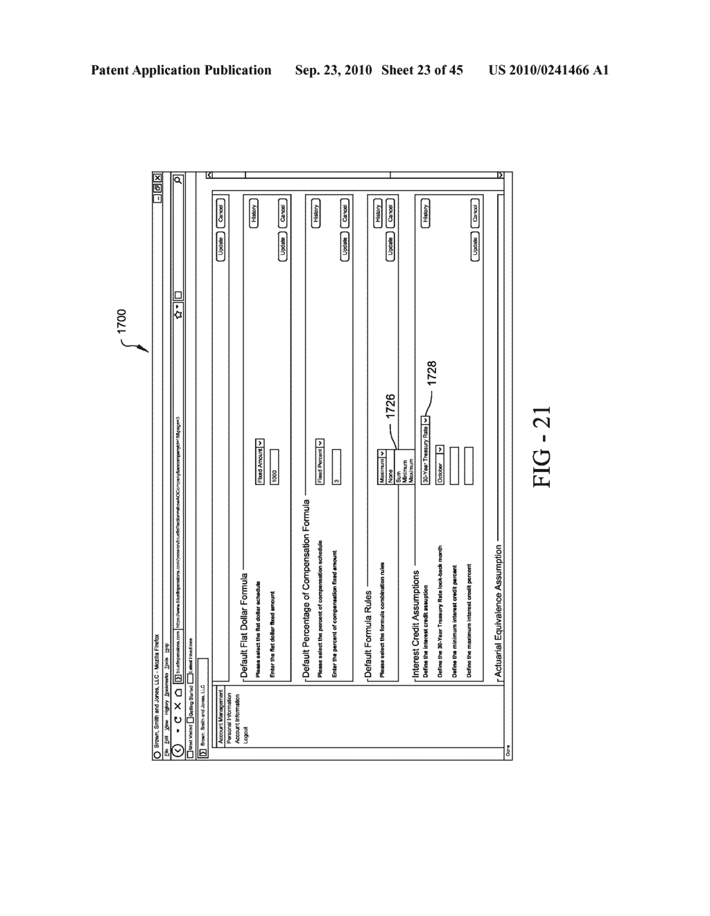 CASH BALANCE PENSION ADMINISTRATION SYSTEM AND METHOD - diagram, schematic, and image 24