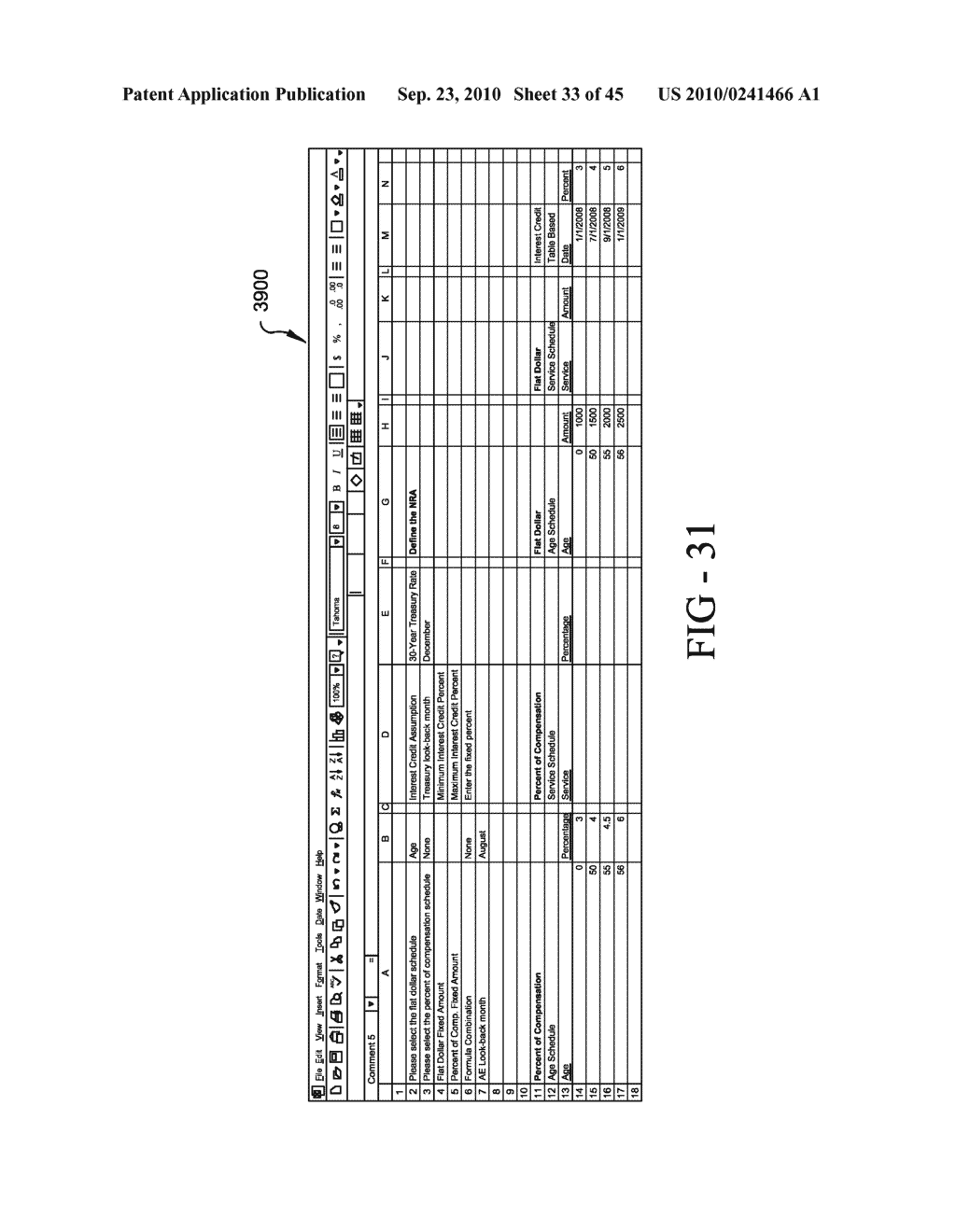 CASH BALANCE PENSION ADMINISTRATION SYSTEM AND METHOD - diagram, schematic, and image 34