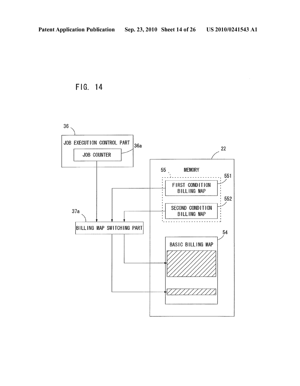 IMAGE FORMATION SYSTEM, IMAGE FORMATION DEVICE, AND METHOD OF BILLING CALCULATION - diagram, schematic, and image 15