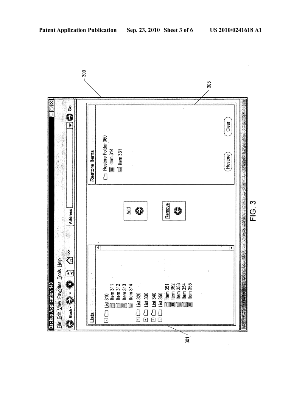METHOD FOR RESTORING DATA FROM A MONOLITHIC BACKUP - diagram, schematic, and image 04