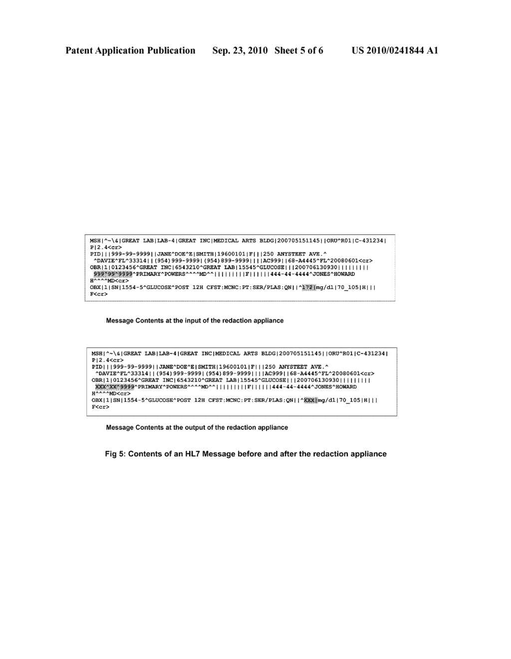 METHOD, SYSTEM AND APPARATUS FOR PROVIDING STATEFUL INFORMATION REDACTION - diagram, schematic, and image 06