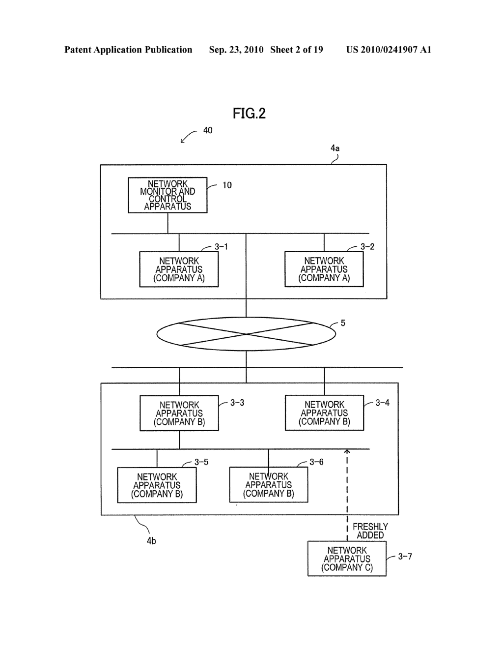 NETWORK MONITOR AND CONTROL APPARATUS - diagram, schematic, and image 03