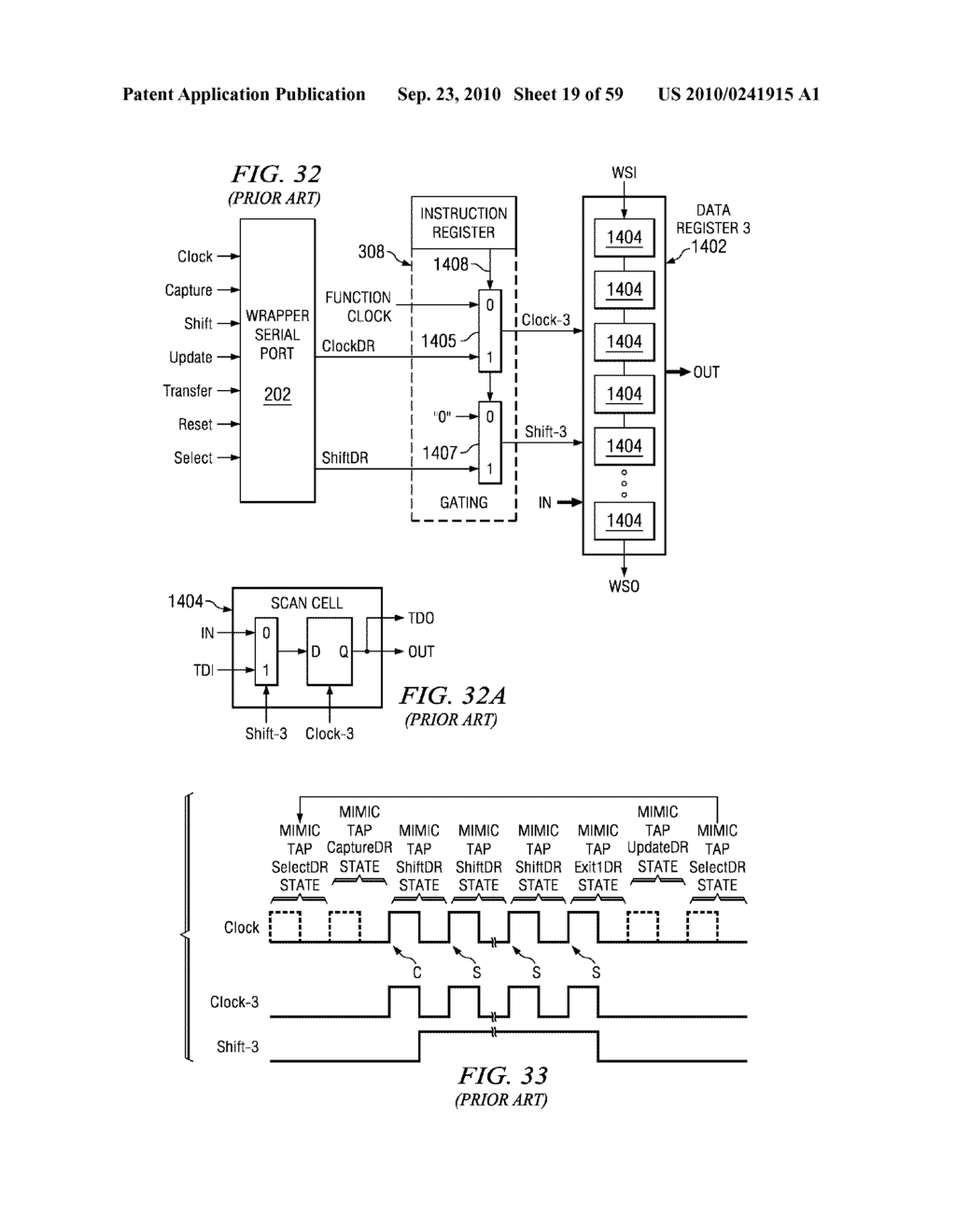 IEEE 1149.1 AND P1500 TEST INTERFACES COMBINED CIRCUITS AND PROCESSES - diagram, schematic, and image 20