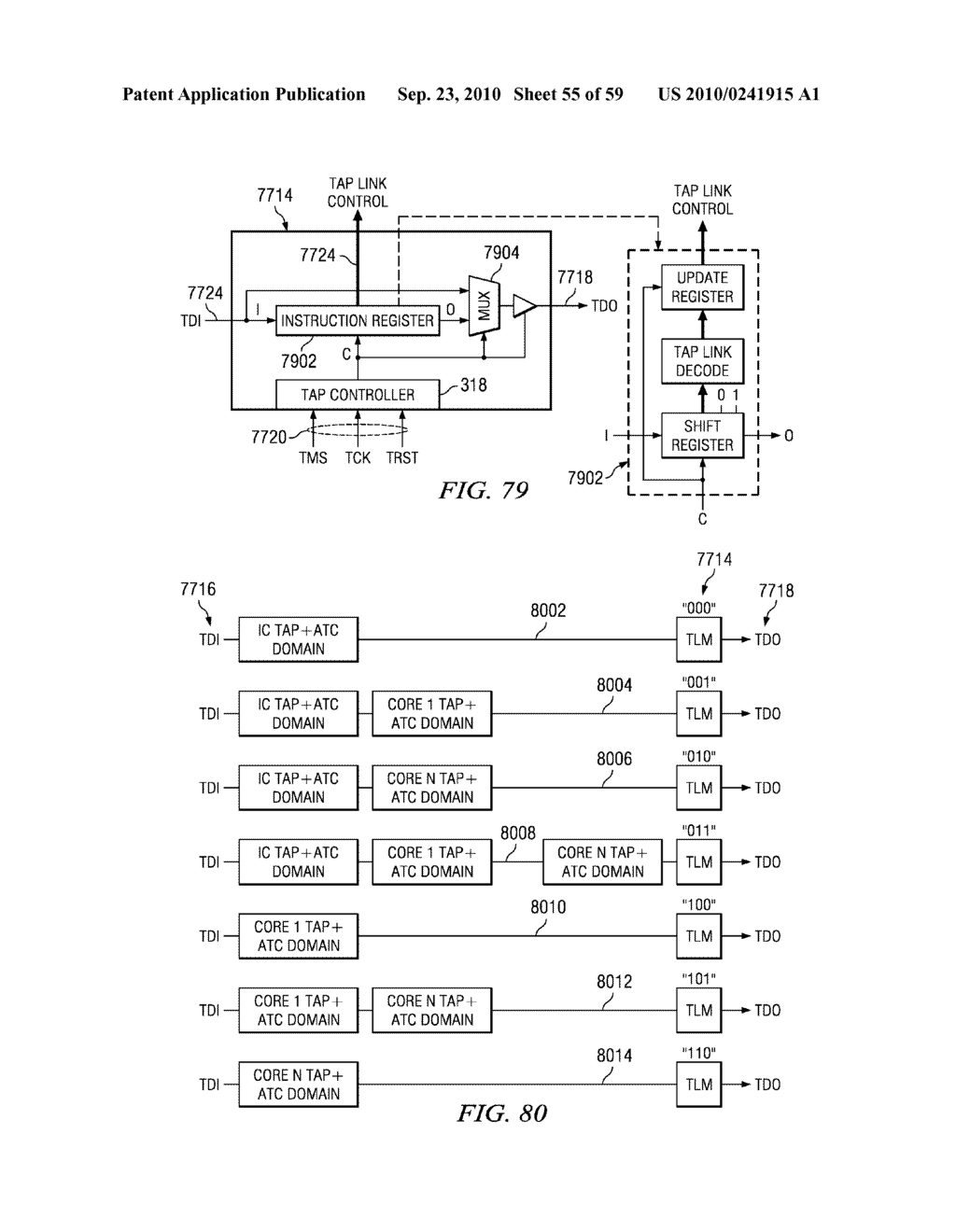 IEEE 1149.1 AND P1500 TEST INTERFACES COMBINED CIRCUITS AND PROCESSES - diagram, schematic, and image 56