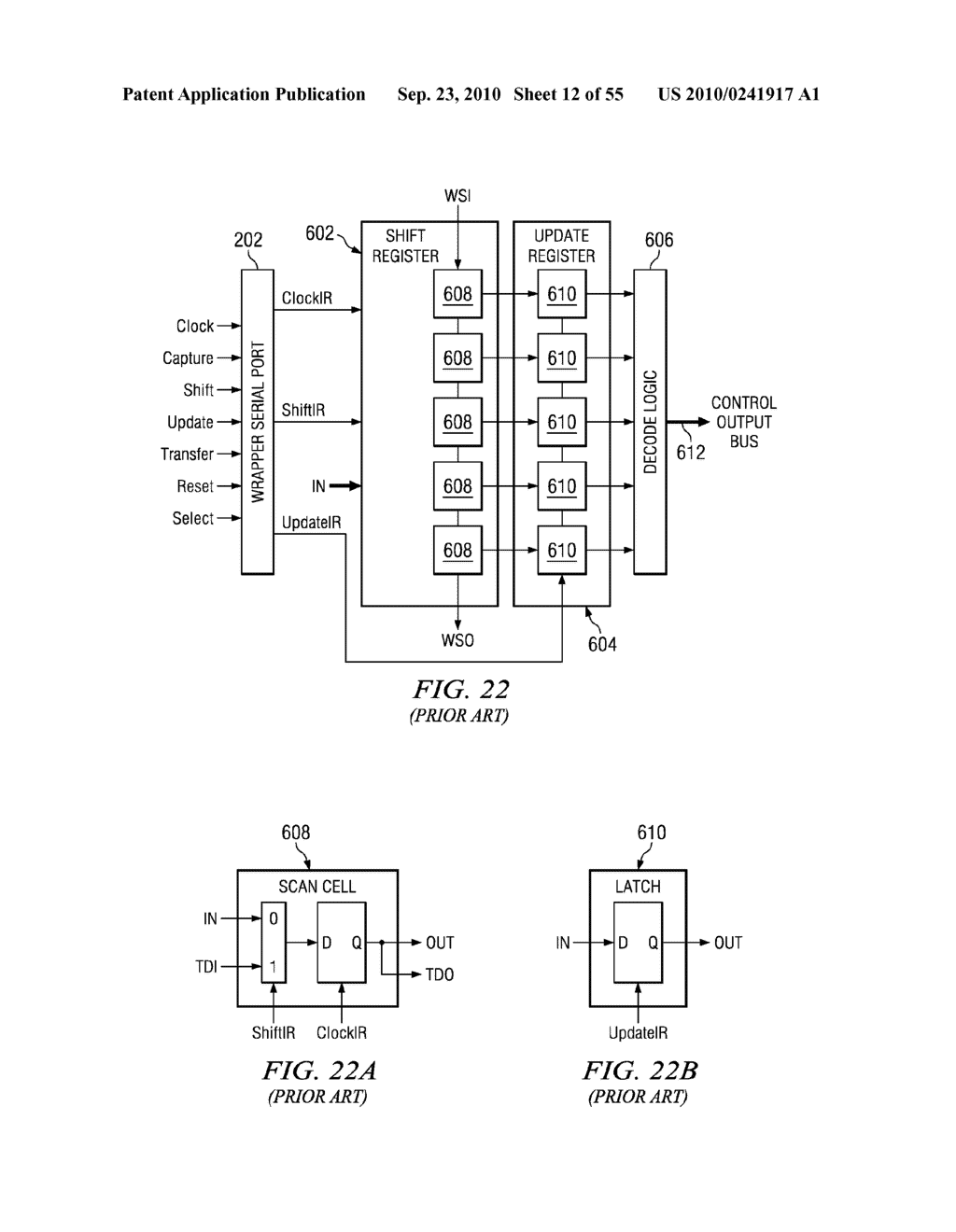 GATING TAP REGISTER CONTROL BUS AND AUXILIARY/WRAPPER TEST BUS - diagram, schematic, and image 13
