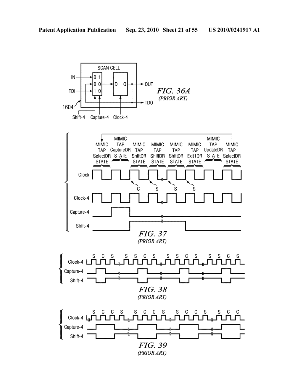 GATING TAP REGISTER CONTROL BUS AND AUXILIARY/WRAPPER TEST BUS - diagram, schematic, and image 22