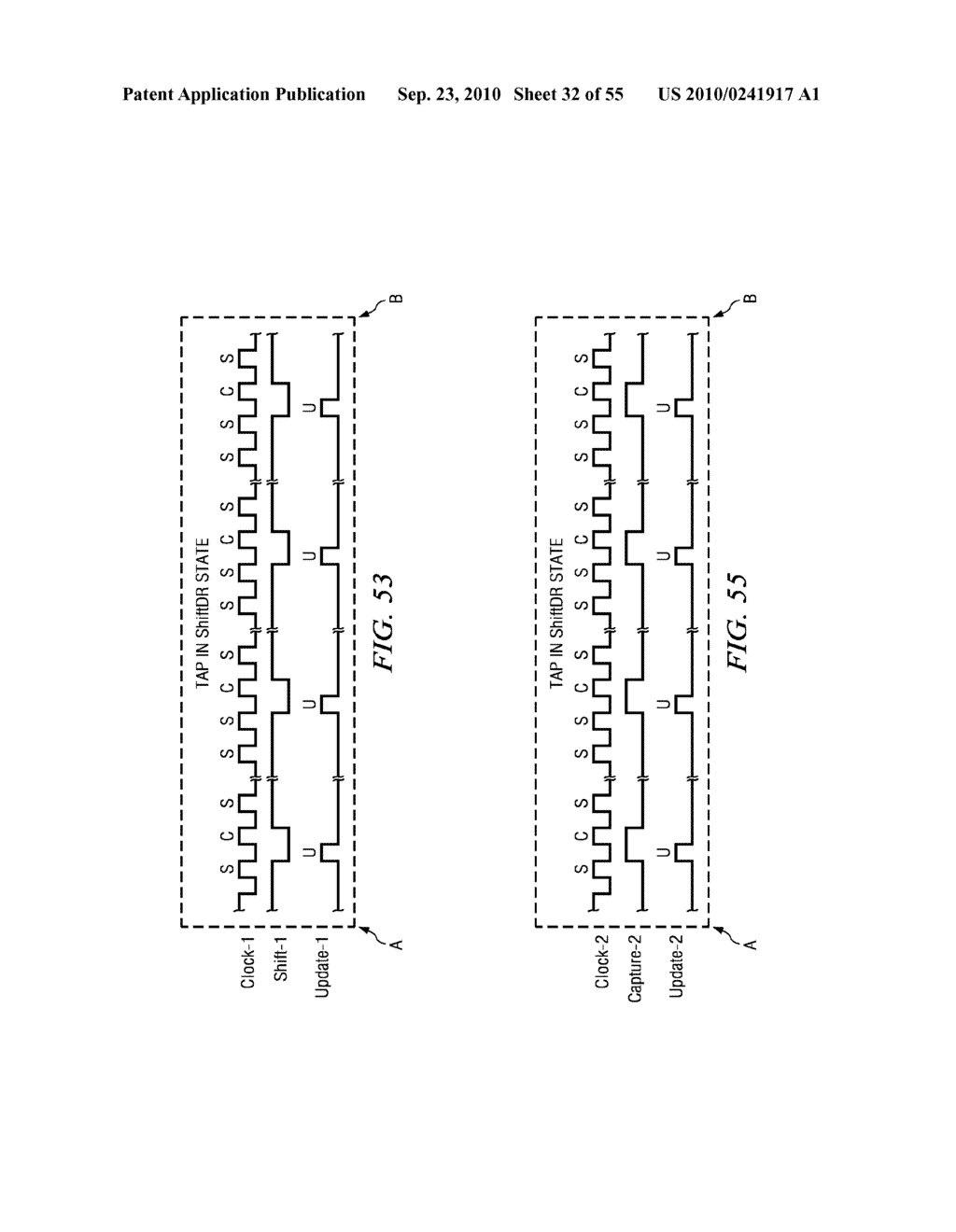 GATING TAP REGISTER CONTROL BUS AND AUXILIARY/WRAPPER TEST BUS - diagram, schematic, and image 33