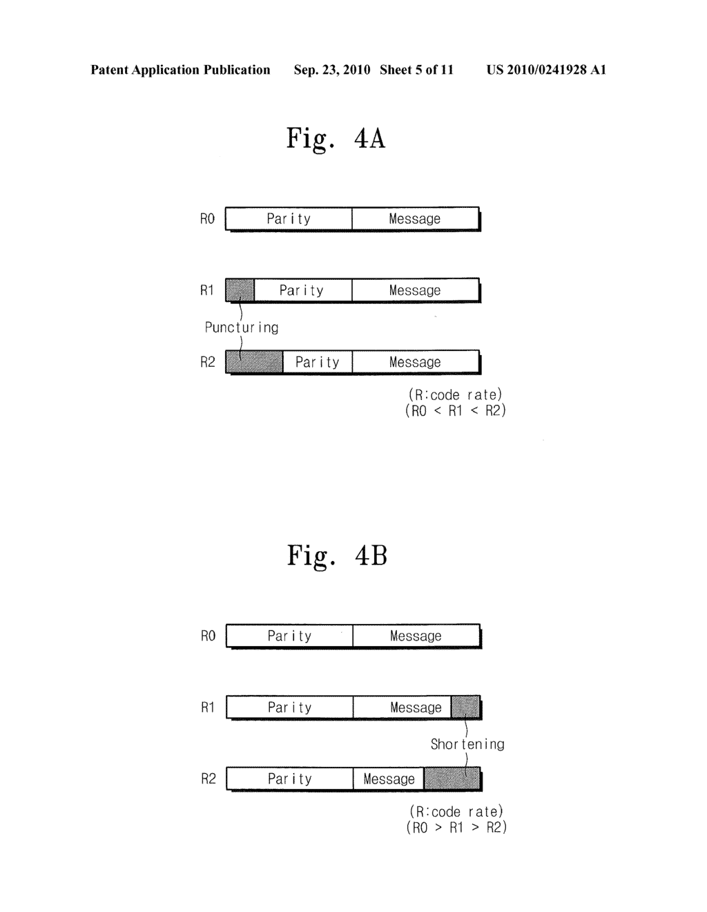 Data Processing System Having ECC Encoding and Decoding Circuits Therein with Code Rate Selection Based on Bit Error Rate Detection - diagram, schematic, and image 06