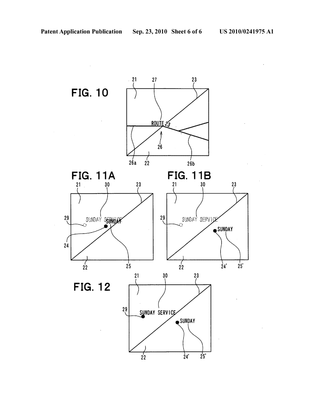 Map display device and method for controlling indication of map - diagram, schematic, and image 07