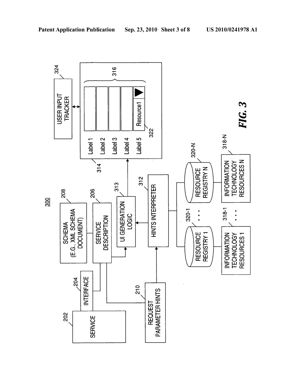 DYNAMIC GENERATION OF USER INTERFACES AND AUTOMATED MAPPING OF INPUT DATA FOR SERVICE-ORIENTED ARCHITECTURE-BASED SYSTEM MANAGEMENT APPLICATIONS - diagram, schematic, and image 04