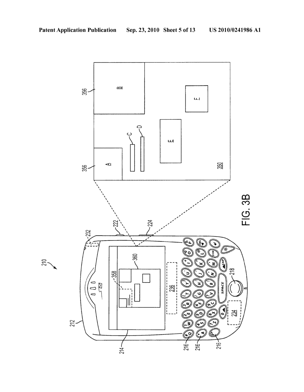 PORTABLE ELECTRONIC DEVICE AND METHOD FOR DISPLAYING LARGE FORMAT DATA FILES - diagram, schematic, and image 06