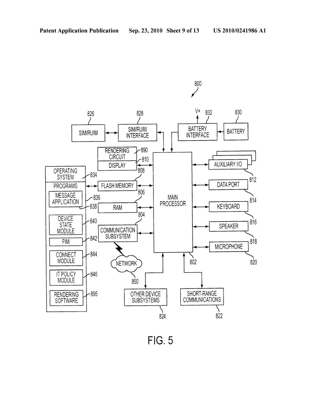 PORTABLE ELECTRONIC DEVICE AND METHOD FOR DISPLAYING LARGE FORMAT DATA FILES - diagram, schematic, and image 10