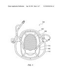 Nape pad / chin strap retention assemblies for ballistic helmets diagram and image