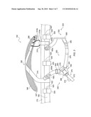 Nape pad / chin strap retention assemblies for ballistic helmets diagram and image