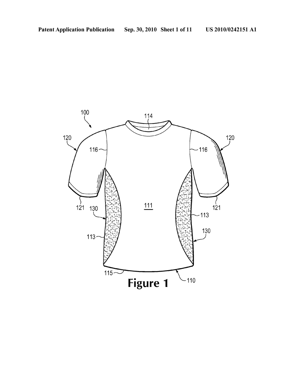 Article Of Apparel With Variable Air Permeability - diagram, schematic, and image 02