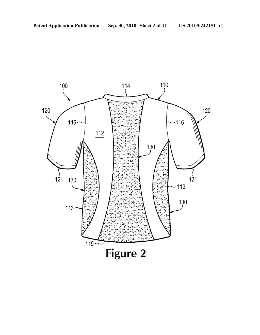 Article Of Apparel With Variable Air Permeability - diagram, schematic, and image 03