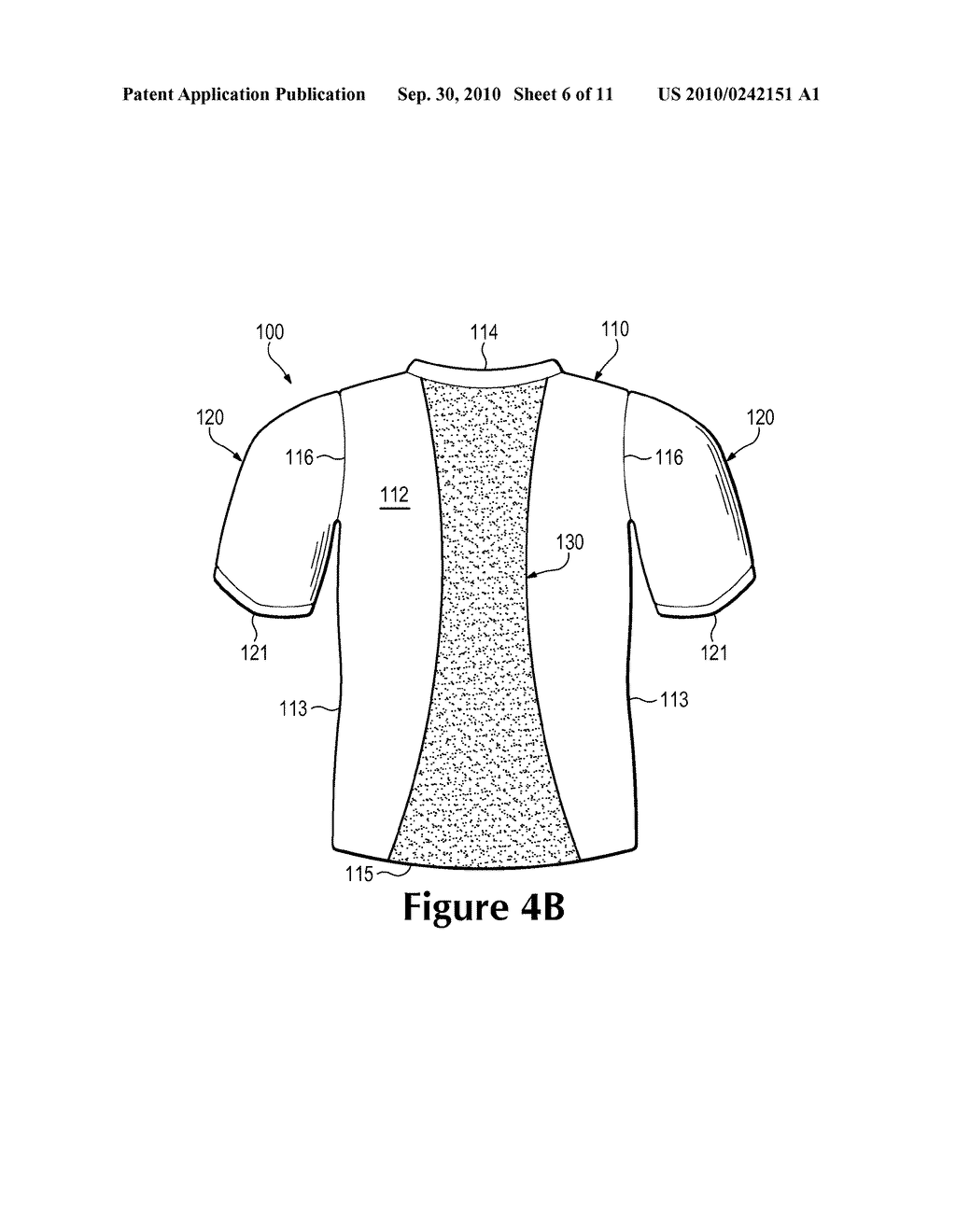 Article Of Apparel With Variable Air Permeability - diagram, schematic, and image 07