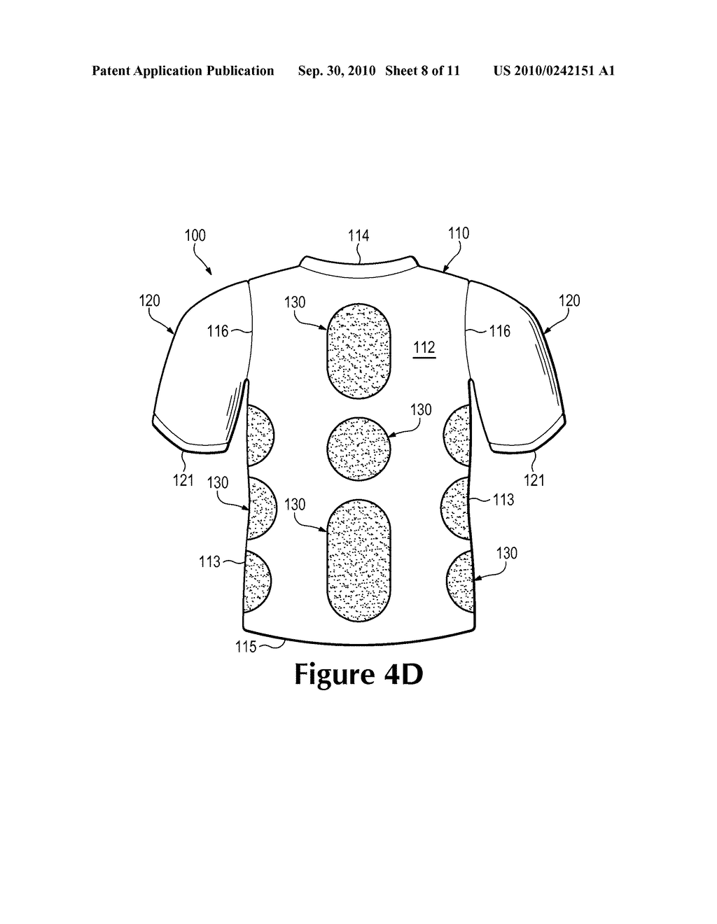 Article Of Apparel With Variable Air Permeability - diagram, schematic, and image 09