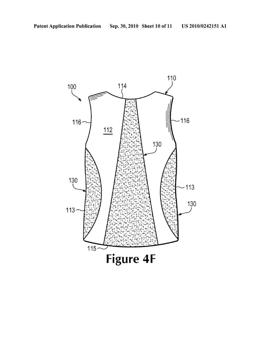 Article Of Apparel With Variable Air Permeability - diagram, schematic, and image 11