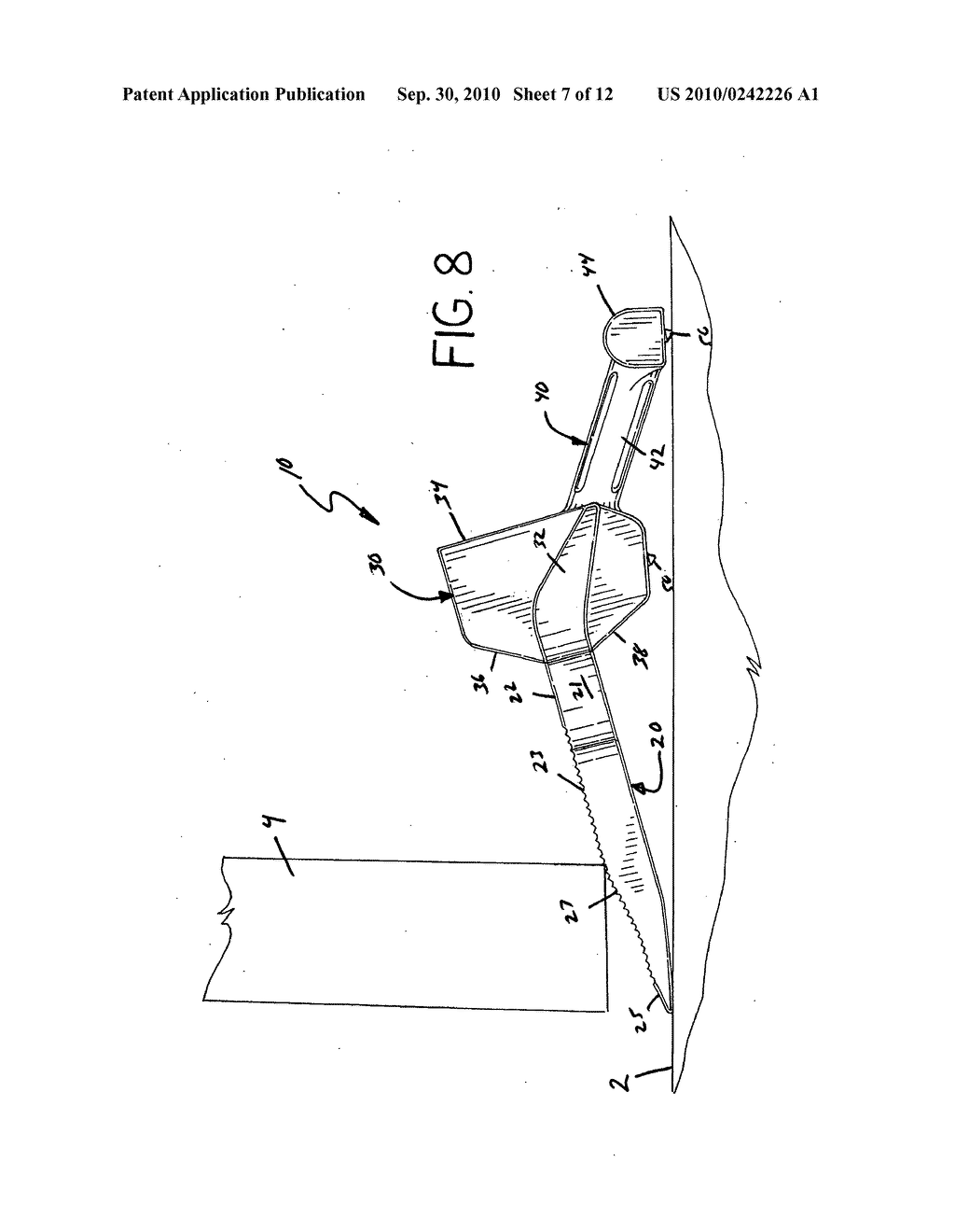 Door chock tool - diagram, schematic, and image 08