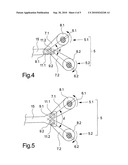 DEVICE FOR NEEDLING A NONWOVEN WEB diagram and image