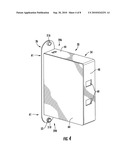 Hinged Fiber Optic Module Housing and Module and Methods of Manufacture and Assembly diagram and image