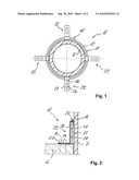 METHOD FOR FASTENING A BAND-SHAPED SEAL ON A COMPONENT diagram and image