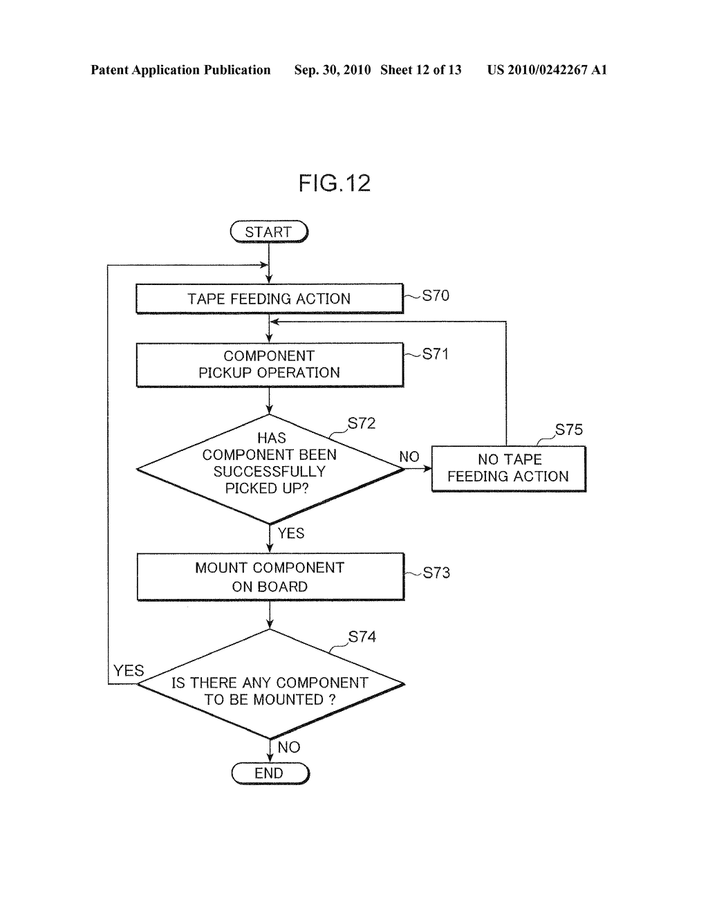 TAPE FEEDER AND MOUNTING APPARATUS - diagram, schematic, and image 13