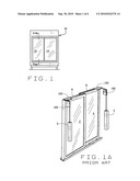 TOP HUNG DOOR ASSEMBLY diagram and image