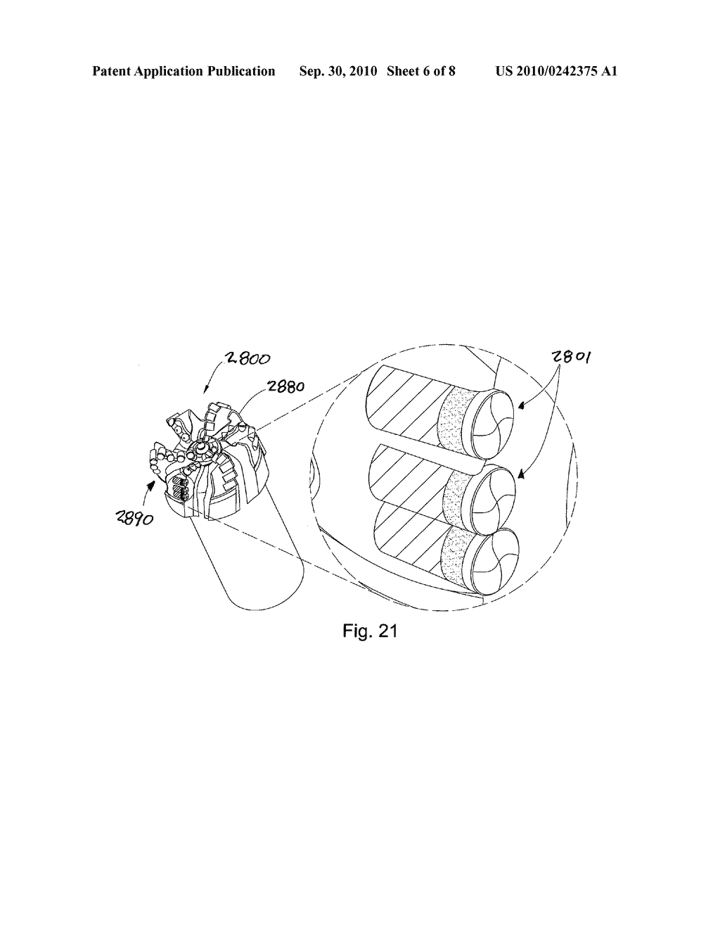 Double Sintered Thermally Stable Polycrystalline Diamond Cutting Elements - diagram, schematic, and image 07