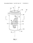 CANISTER AIR FILTER AND METHOD FOR FABRICATING THE SAME diagram and image