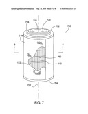 CANISTER AIR FILTER AND METHOD FOR FABRICATING THE SAME diagram and image