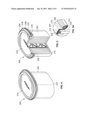 Fluted Filter With Axial Seal diagram and image