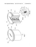 Fluted Filter With Axial Seal diagram and image