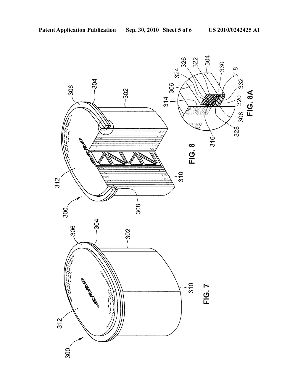 Fluted Filter With Axial Seal - diagram, schematic, and image 06