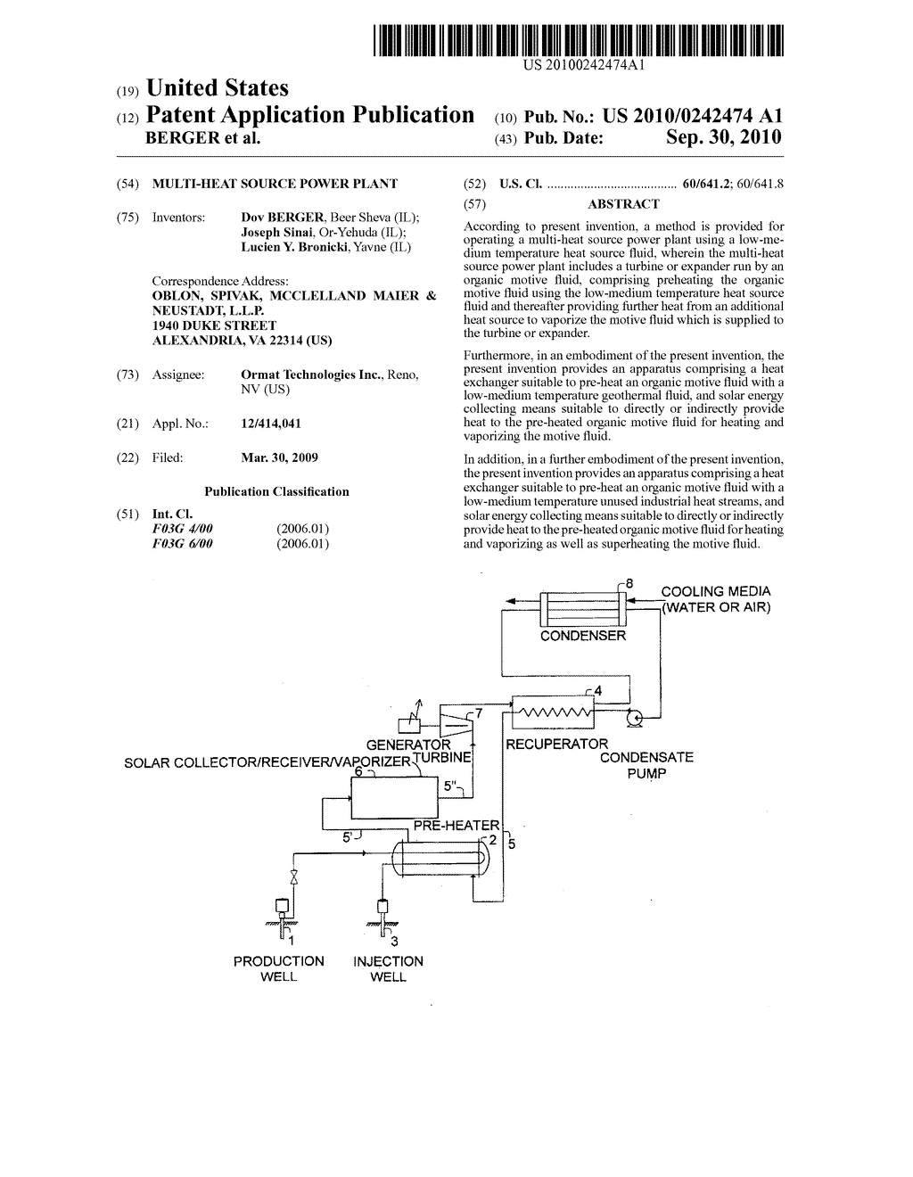 MULTI-HEAT SOURCE POWER PLANT - diagram, schematic, and image 01