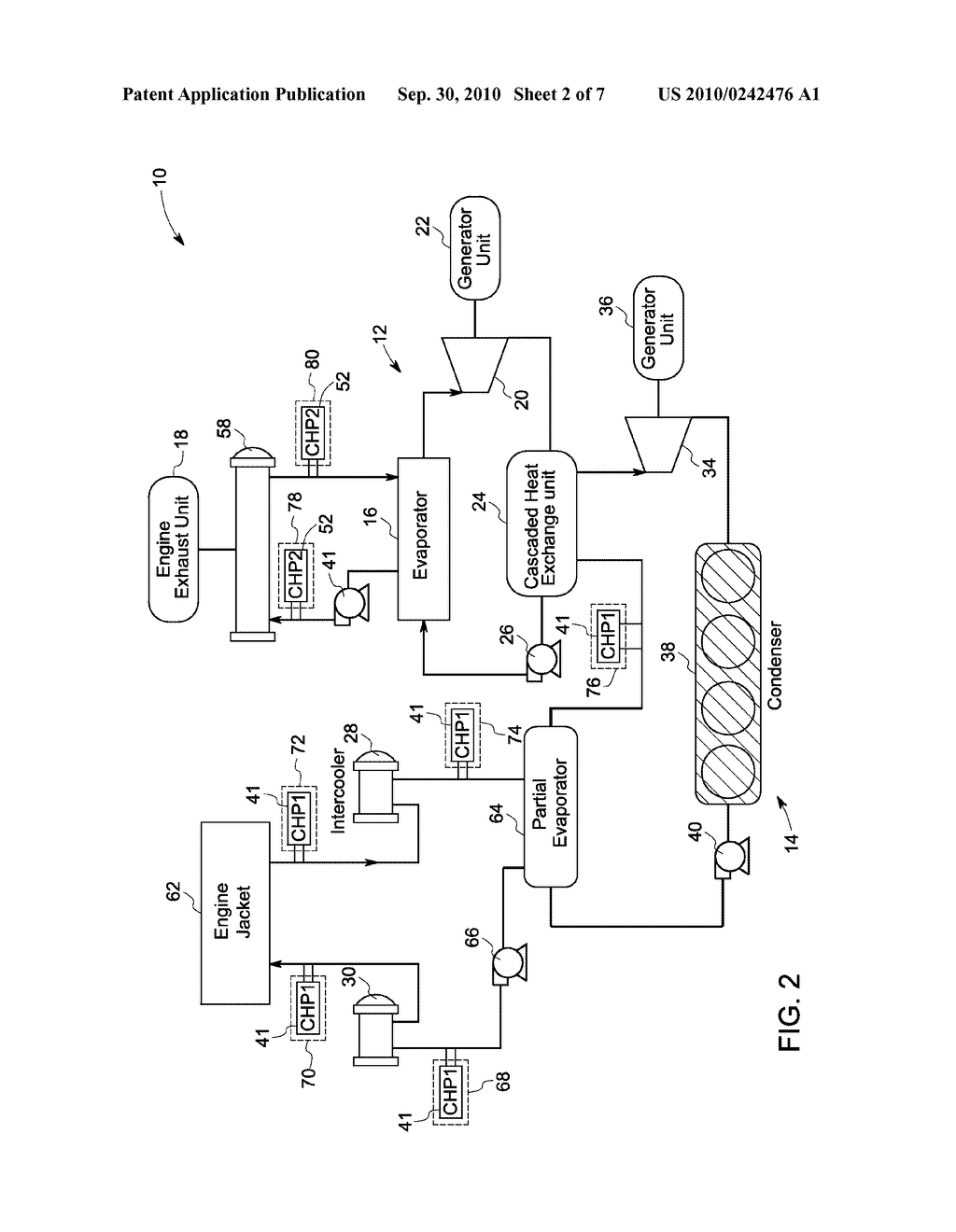 COMBINED HEAT AND POWER CYCLE SYSTEM - diagram, schematic, and image 03