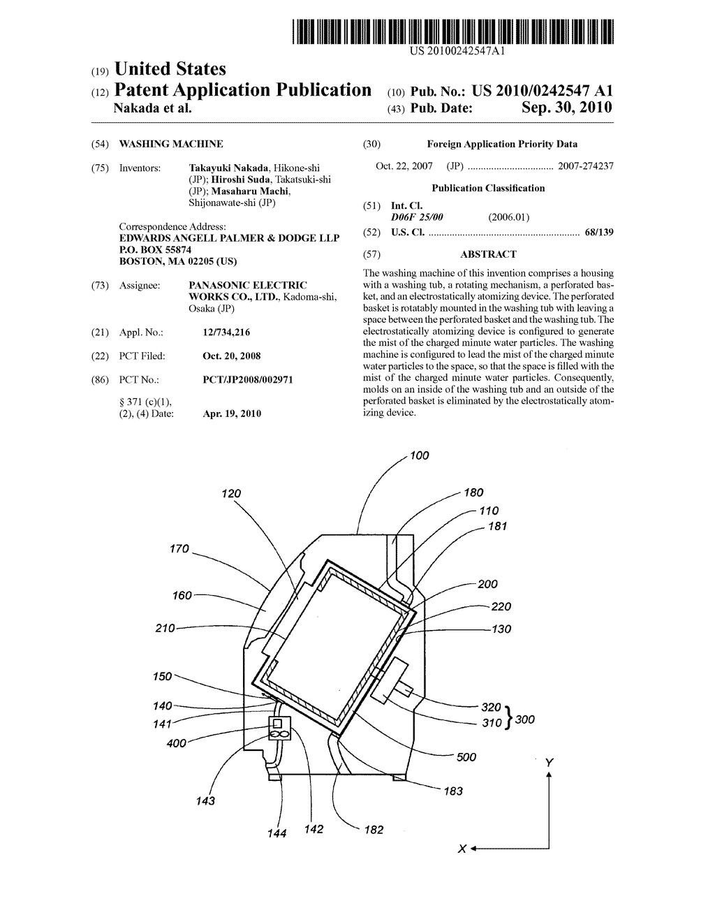 WASHING MACHINE - diagram, schematic, and image 01