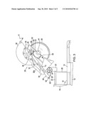 POWER MITER SAW HAVING ADJUSTABLE LOWER GUARD OPERATING MECHANISM diagram and image