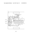 ARRANGEMENT AND METHOD FOR THE RETURN OF EXHAUST GASES IN A COMBUSTION ENGINE diagram and image