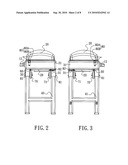 HAND-CARRY AND PULL-ALONG GRILL OVEN diagram and image