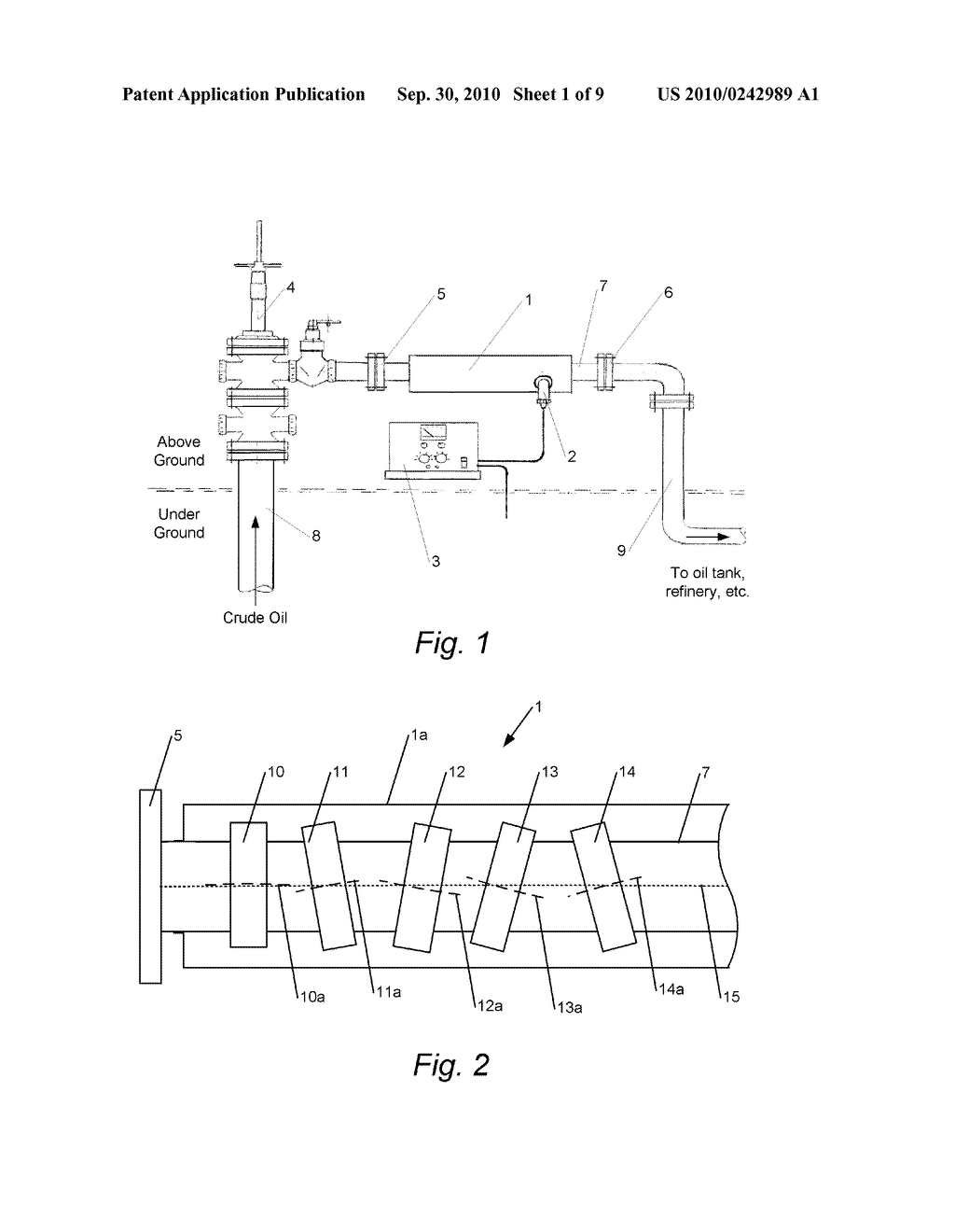 METHOD AND APPARATUS FOR REDUCING DEPOSITS IN PETROLEUM PIPES - diagram, schematic, and image 02