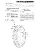 Pneumatic tire for use on row-crop field sprayers and other like farm machinery diagram and image