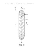 Pneumatic tire for use on row-crop field sprayers and other like farm machinery diagram and image