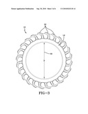 Pneumatic tire for use on row-crop field sprayers and other like farm machinery diagram and image