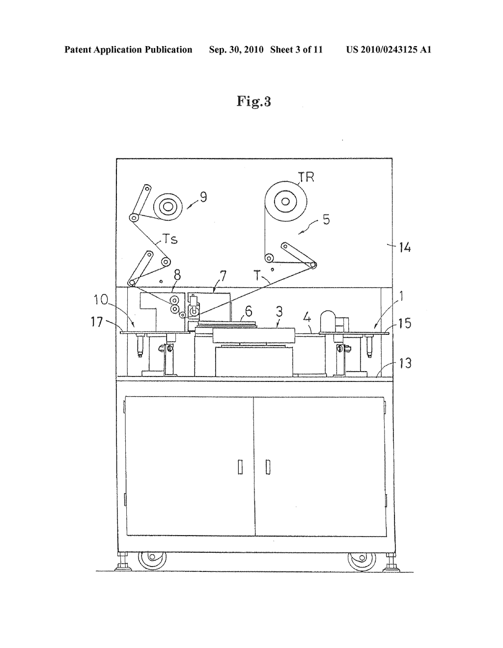 PROTECTIVE TAPE SEPARATING METHOD AND PROTECTIVE TAPE SEPARATING APPARATUS USING THE SAME - diagram, schematic, and image 04