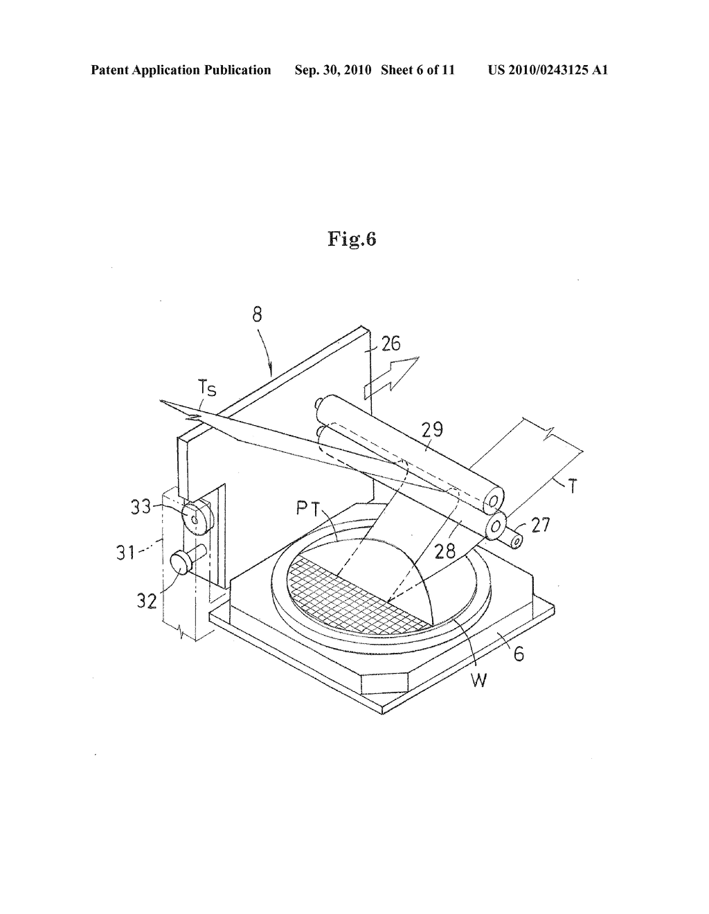 PROTECTIVE TAPE SEPARATING METHOD AND PROTECTIVE TAPE SEPARATING APPARATUS USING THE SAME - diagram, schematic, and image 07