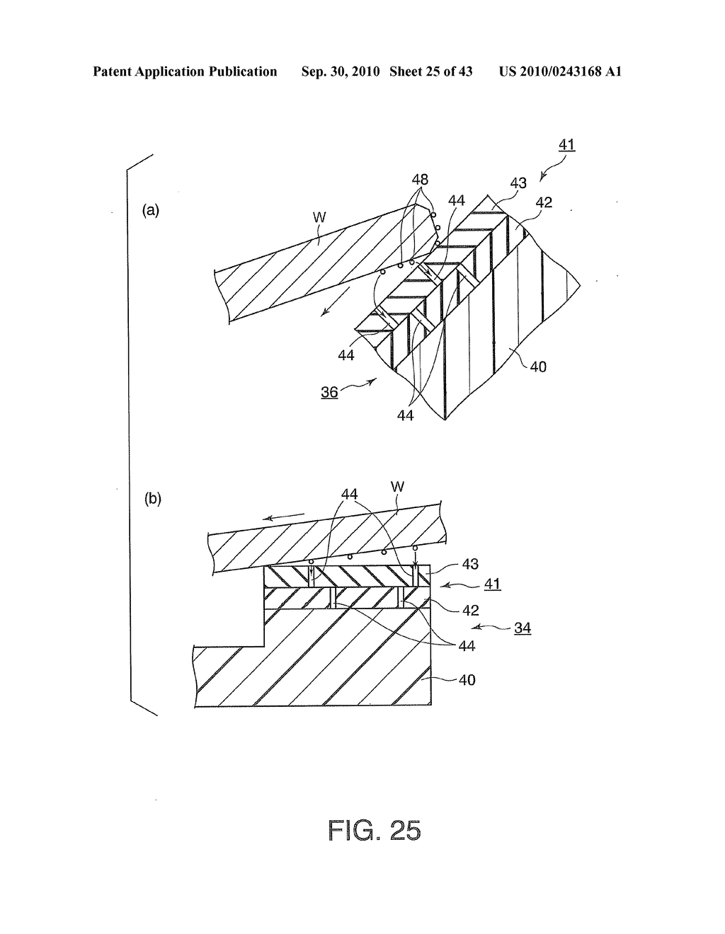 DEVICE AND METHOD FOR SUPPORTING A SUBSTRATE - diagram, schematic, and image 26