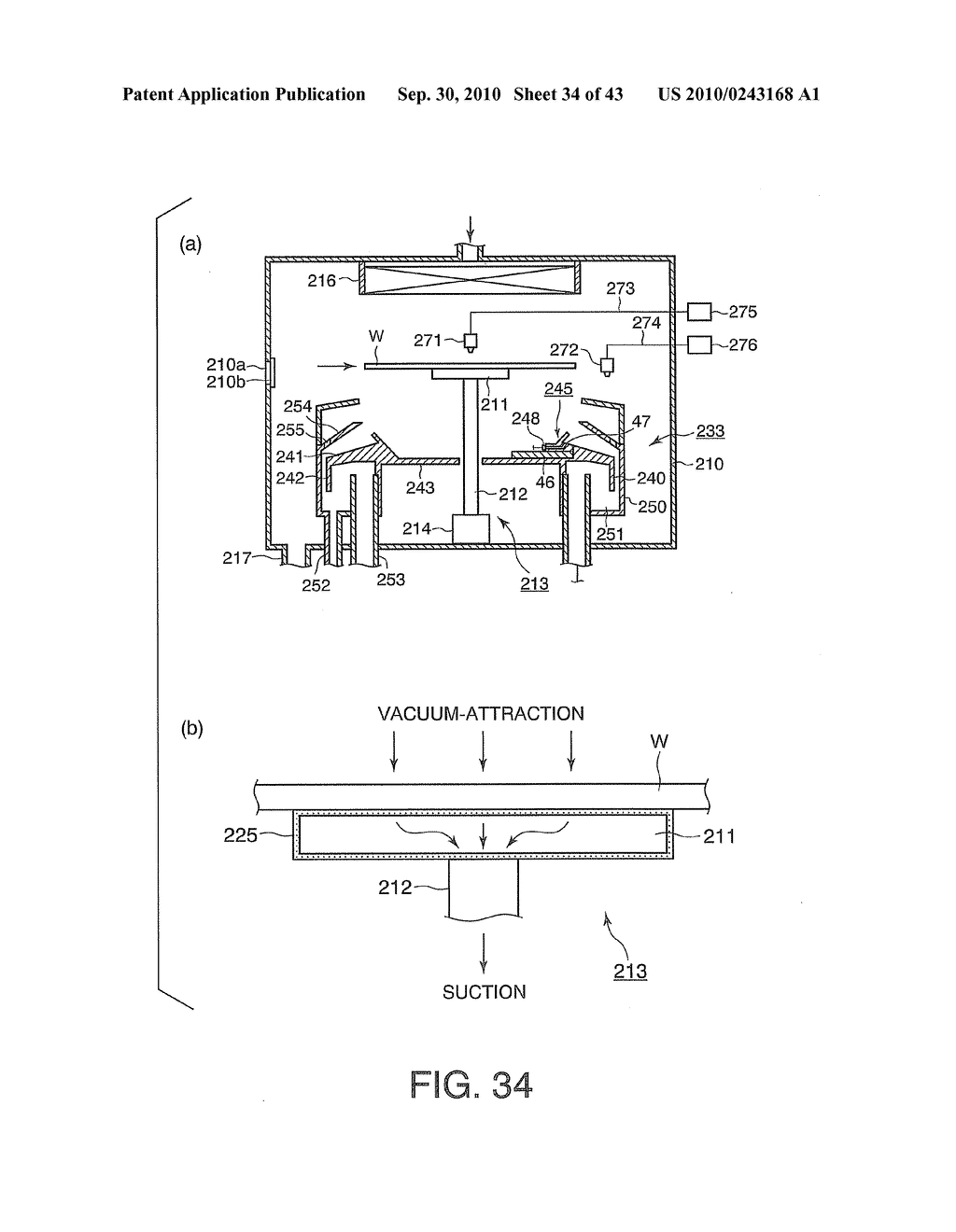 DEVICE AND METHOD FOR SUPPORTING A SUBSTRATE - diagram, schematic, and image 35