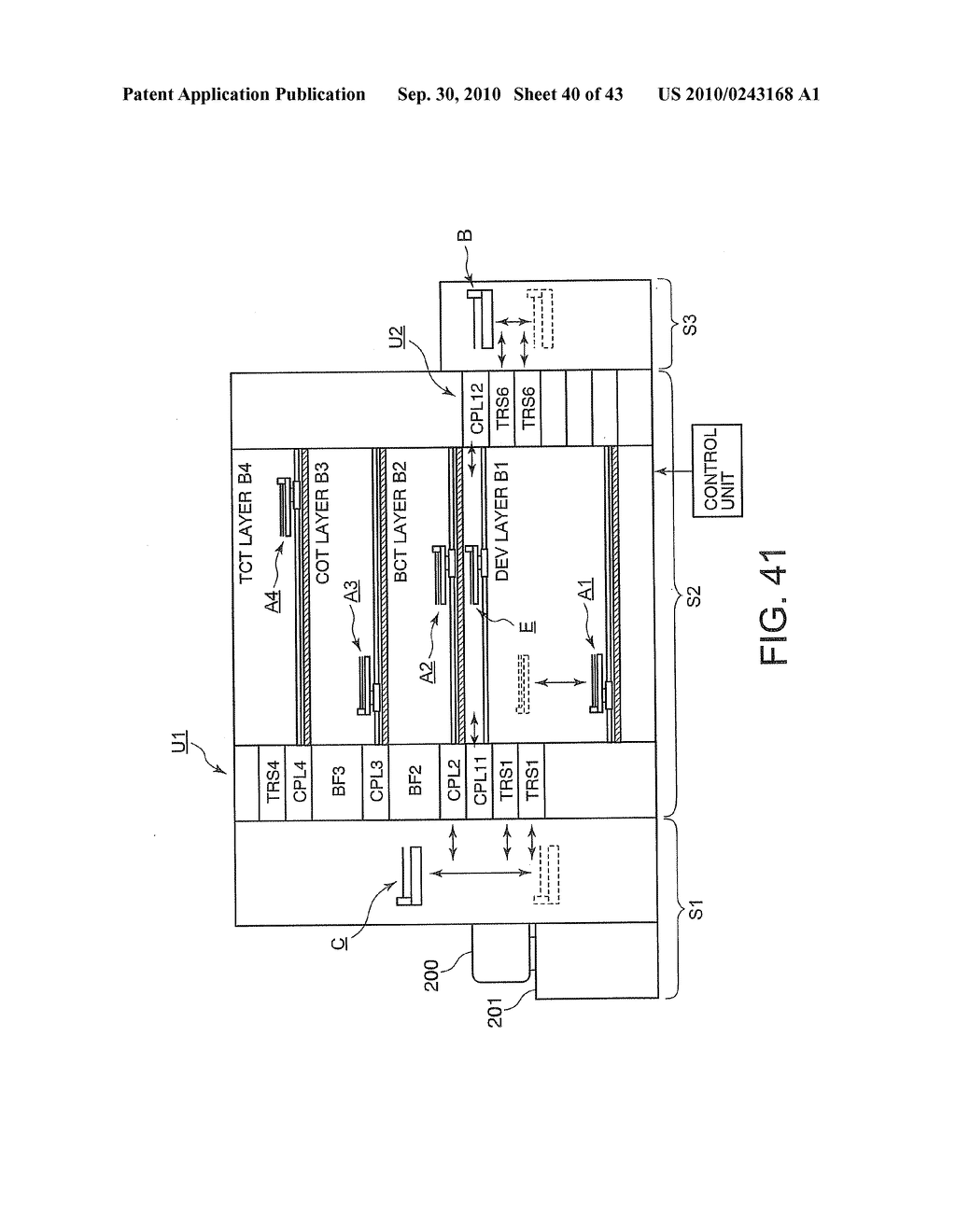 DEVICE AND METHOD FOR SUPPORTING A SUBSTRATE - diagram, schematic, and image 41